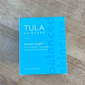 Tula Skincare bedtime bright vita-charge overnight brightening treatment BNIB